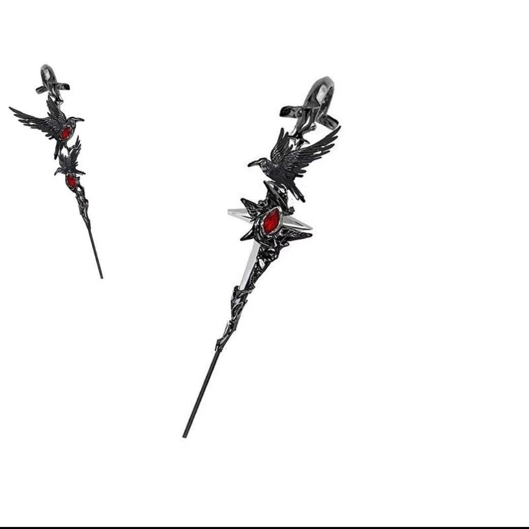 Thorn Crow Earrings